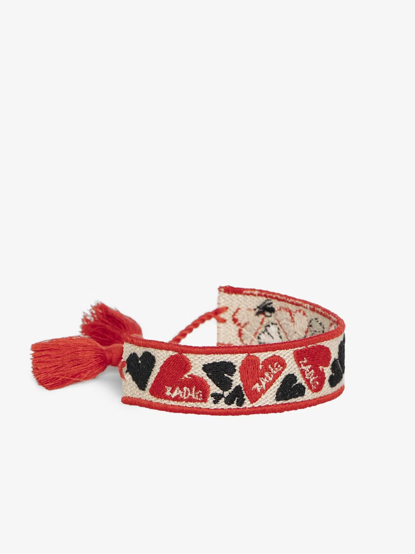 ZADIG WOVEN HEART BRACELET