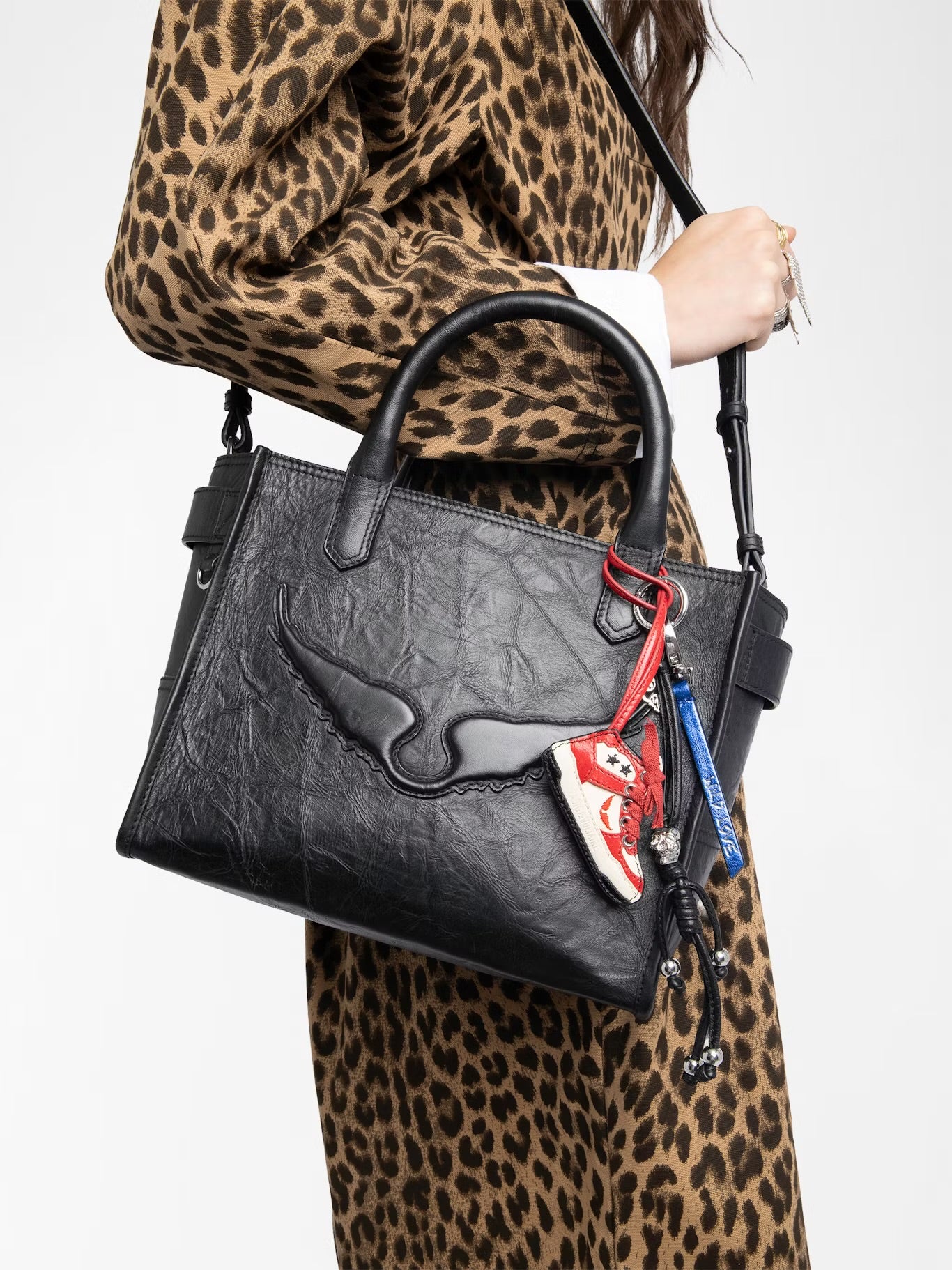 ANGEL TOTE XS COW BURNISH