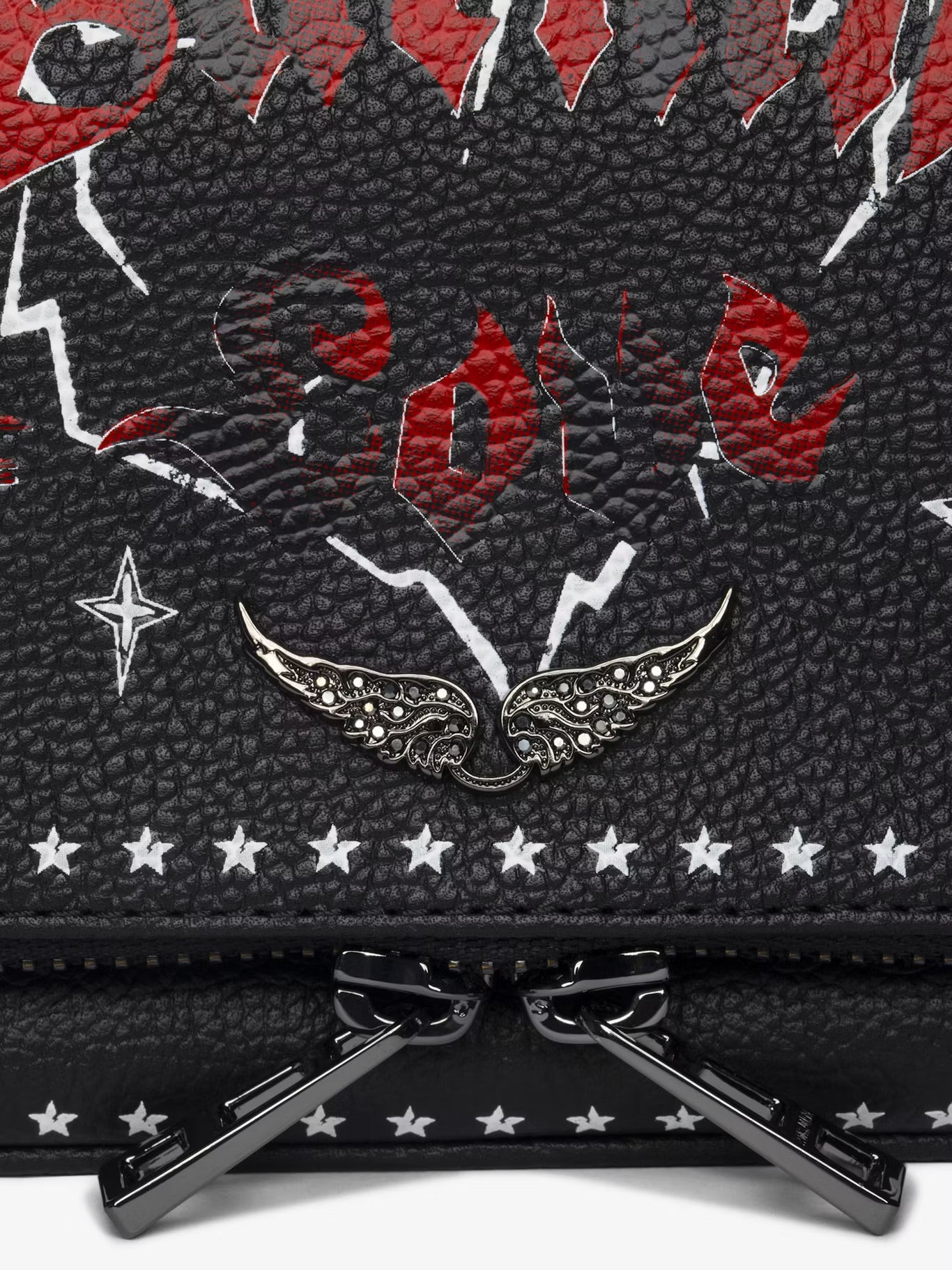 ROCK NANO GRAINED LEATHER PUNK