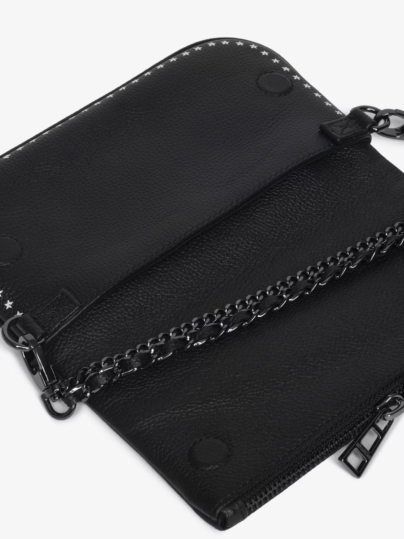 ROCK NANO GRAINED LEATHER PUNK