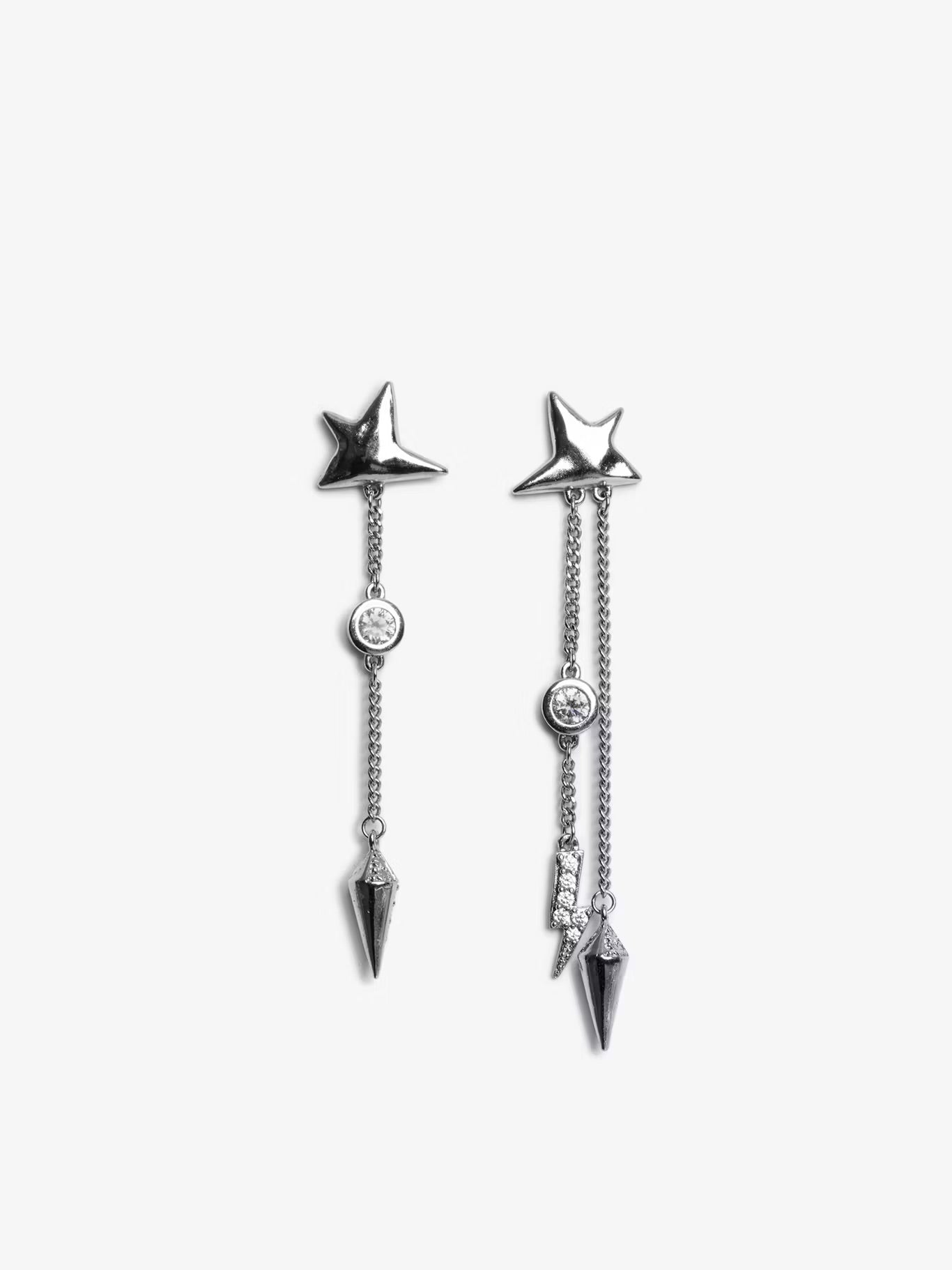 ROCK STAR PENDANT EARRING