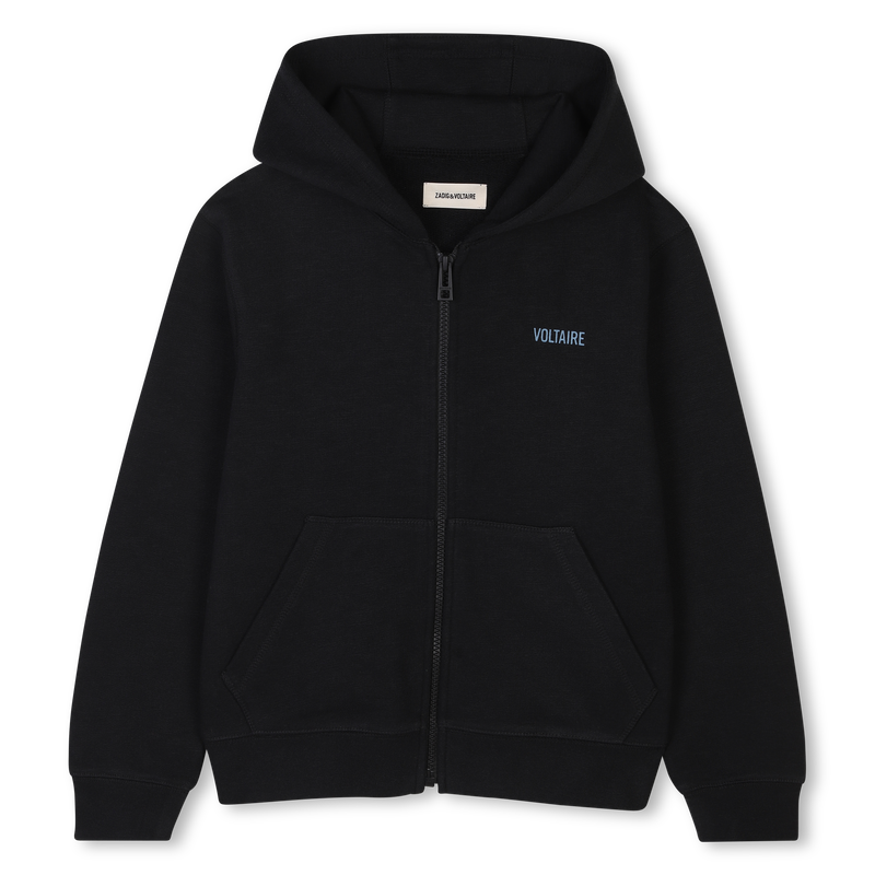Hooded cardigan