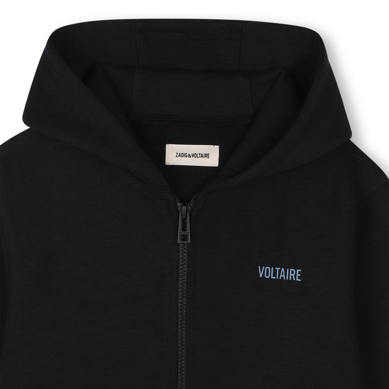 Hooded cardigan