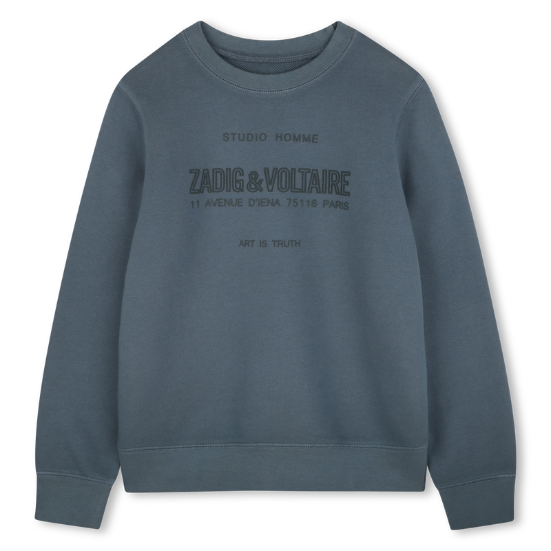 Fleece sweatshirt