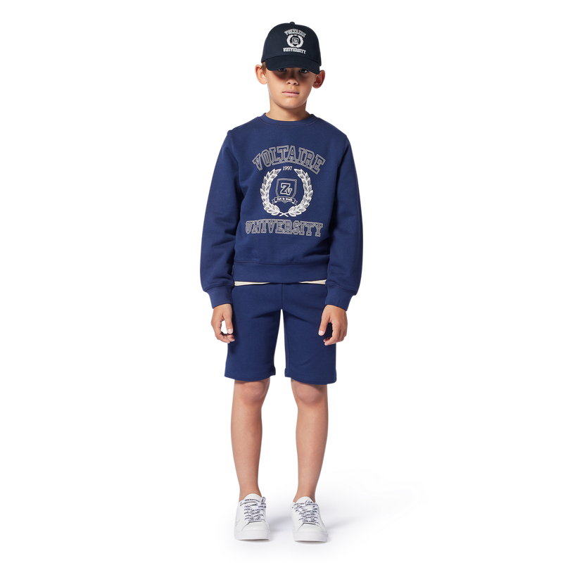 Fleece Bermuda shorts
