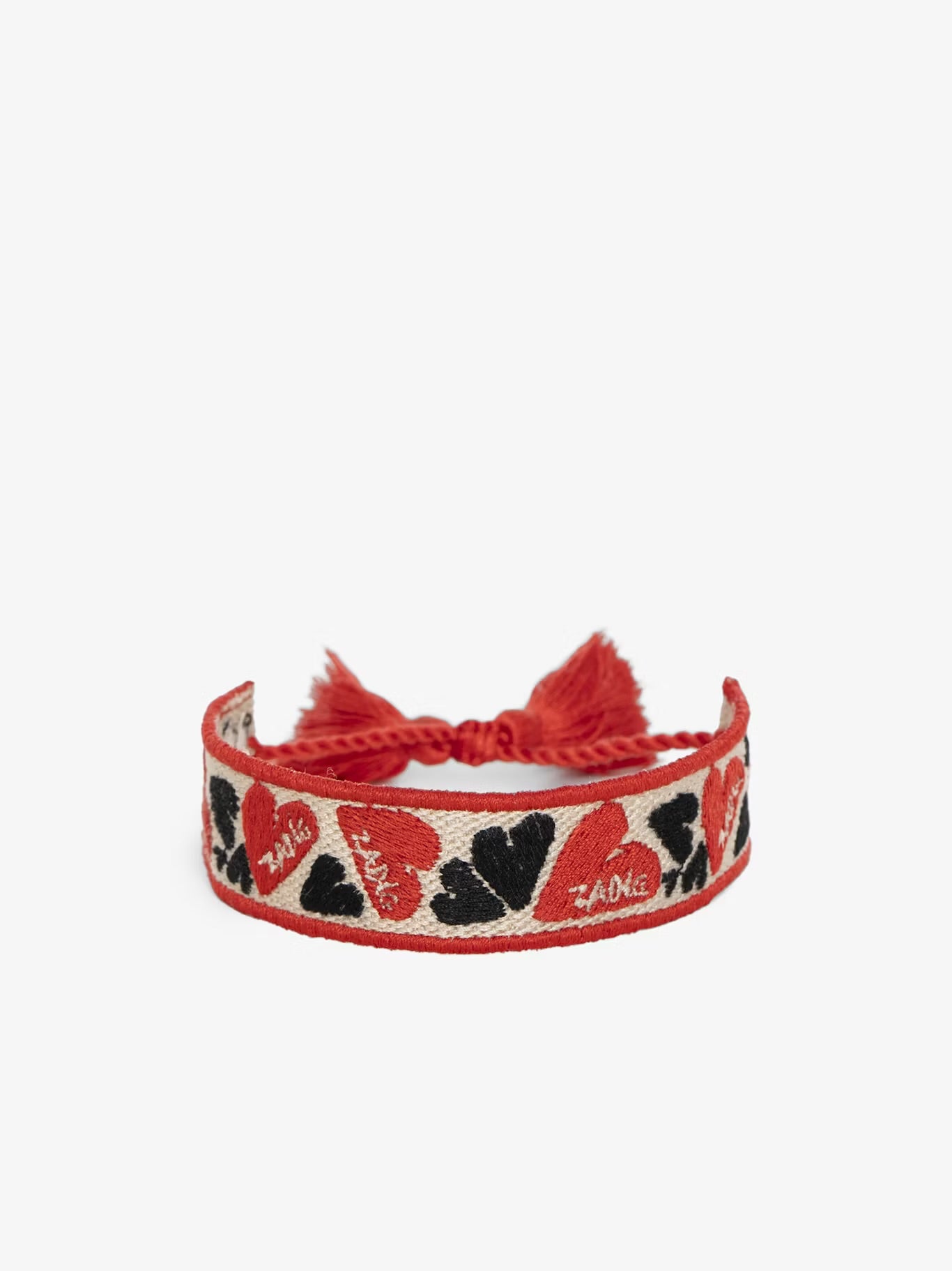 ZADIG WOVEN HEART BRACELET