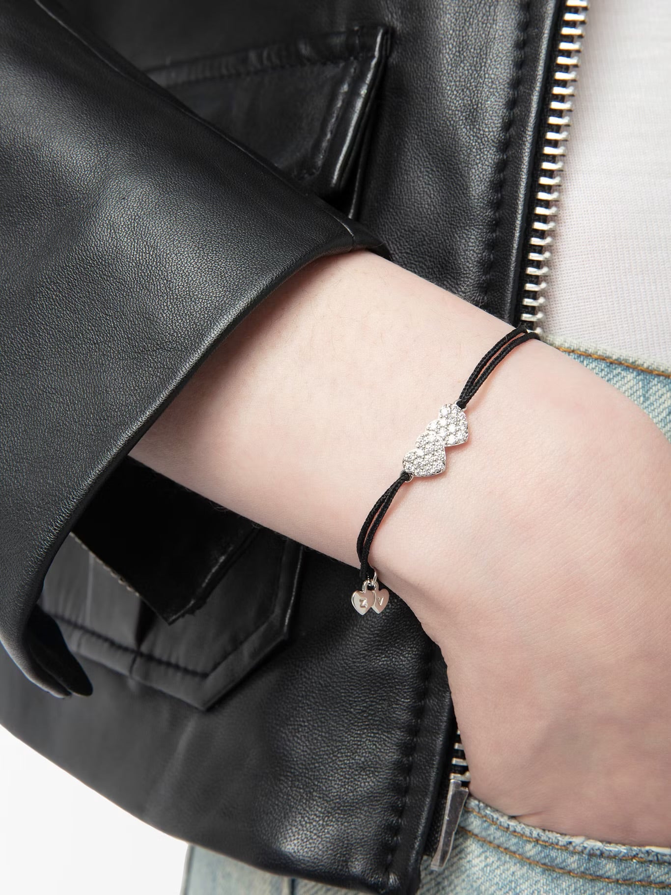 ZADIG LINK HEART STRASS