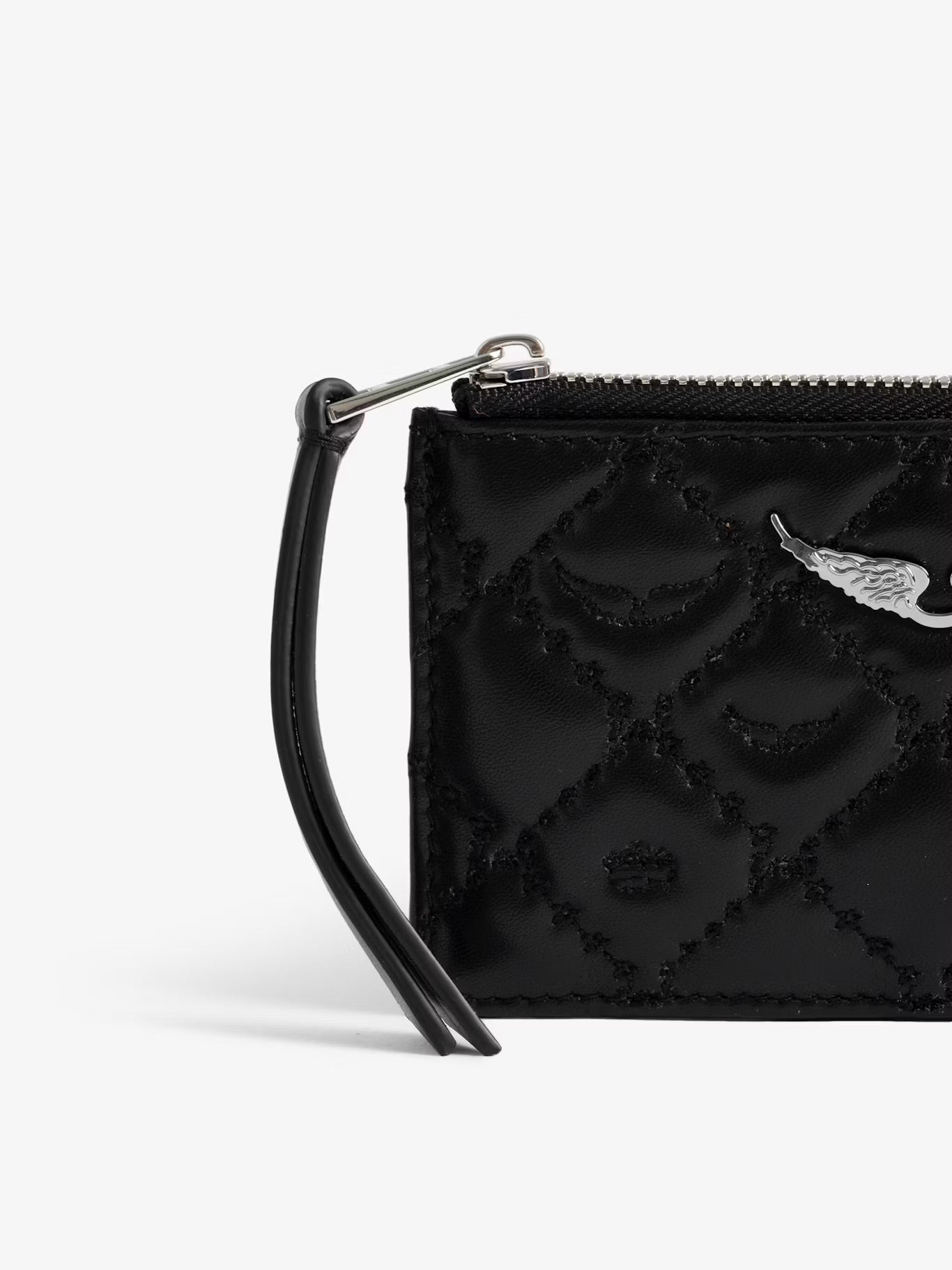 ZV CARD QUILTED MONOGRAM