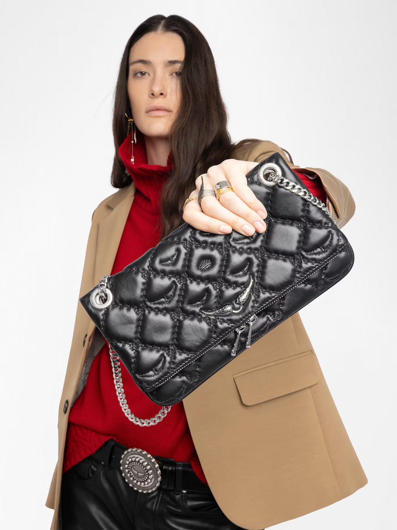 ROCK II QUILTED MONOGRAM