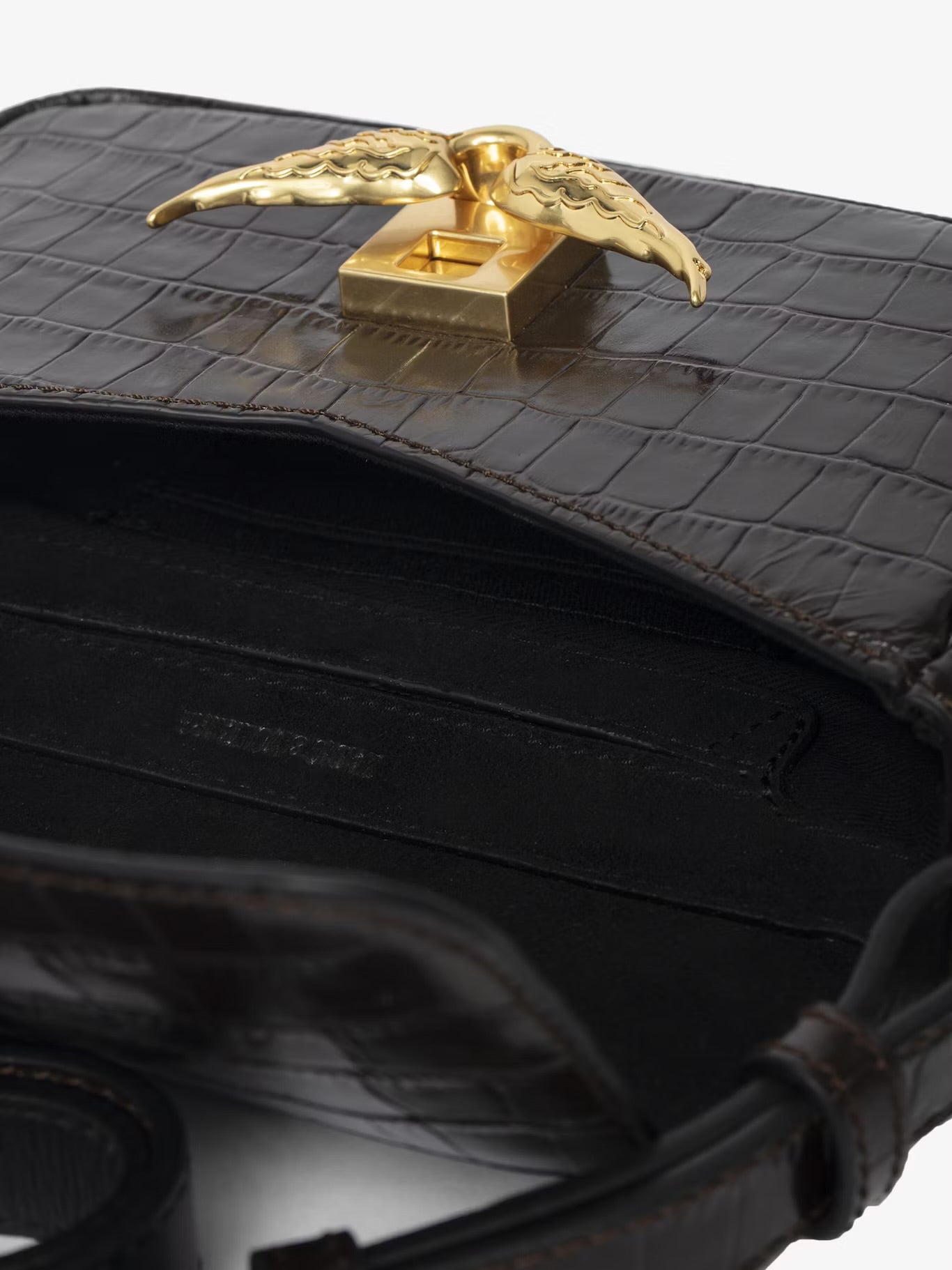 LE ZAZI EMBOSSED CROCO
