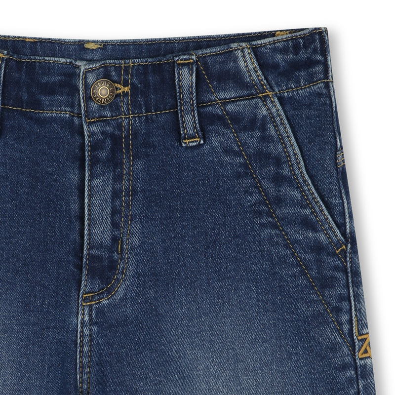 Denim Bermuda shorts