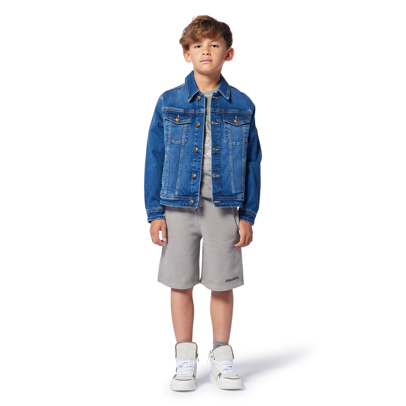 Fleece Bermuda shorts